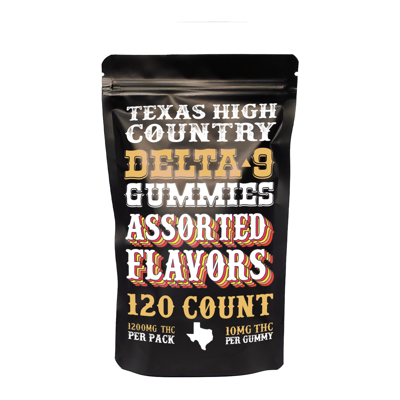 Delta-9 THC Gummies (120-Count)