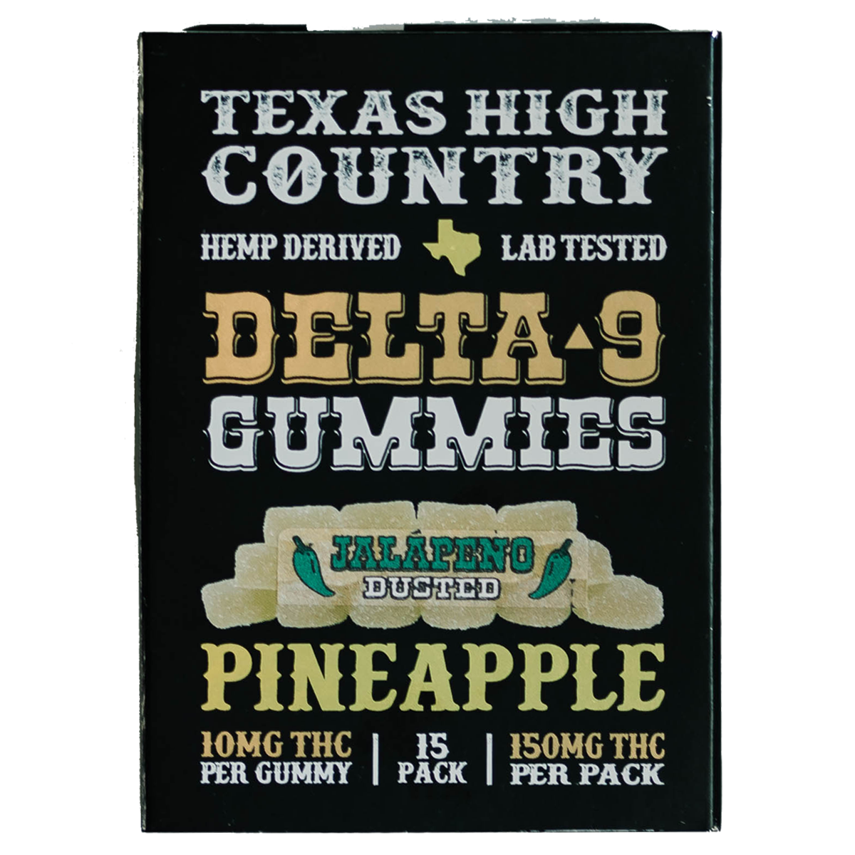 Chile Dusted Delta-9 THC Gummies (15-Pack)